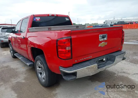 2014 Chevrolet Silverado 1500 1Lt из США, поврежденный, VIN 3GCPCREHXEG424961